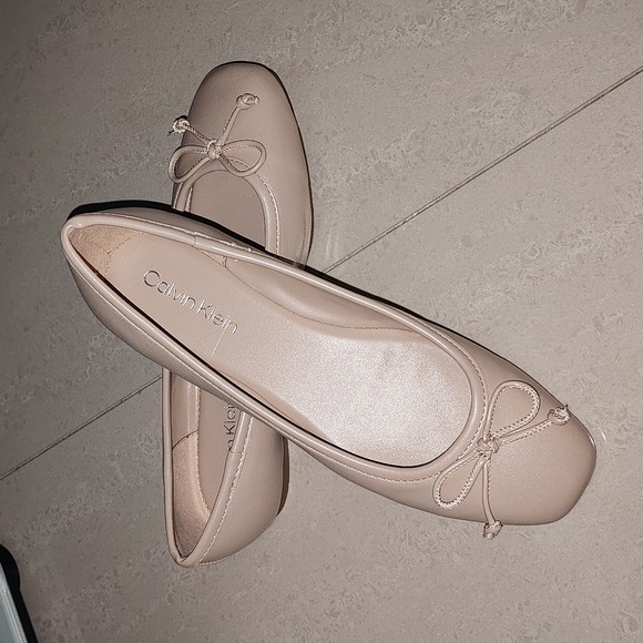 Calvin Klein size 6 blush/beige brand new ballet flats - Picture 8 of 8